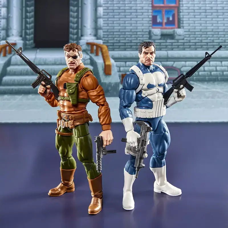 Hasbro Marvel Legends Gamerverse The Punisher and Nick Fury 2-pack.