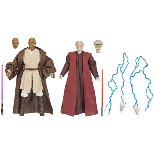 Black Series Mace Windu & Darth Sidious - Image 3
