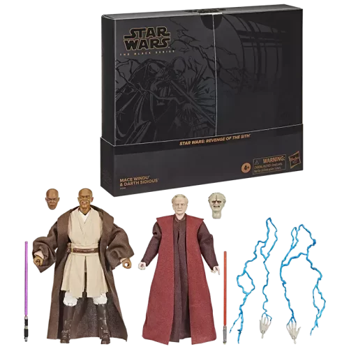 Black Series Mace Windu & Darth Sidious - Image 4