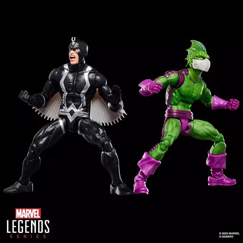 Hasbro Marvel Legends Inhumans Black Bolt and Triton 2-pack.