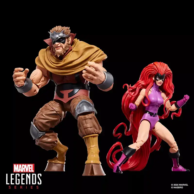 Hasbro Marvel Legends Inhumans Medusa & Gorgon 2-pack.
