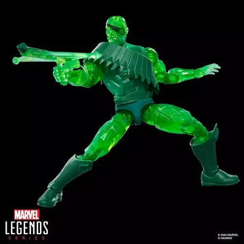 Hasbro Marvel Legends Warbow firing crossbow.