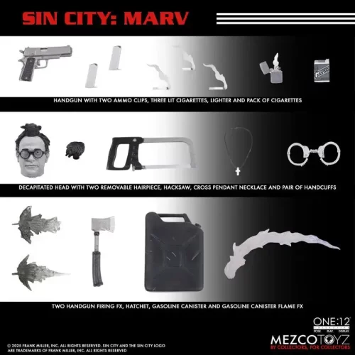 One:12 Collective Sin City Marv - Image 11