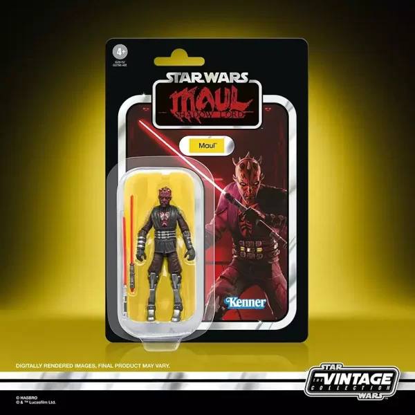 Vintage Collection Maul (Shadow Lord) packaging Hasbro Star Wars The Vintage Collection Maul (Shadow Lord) in packaging.