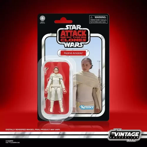 Hasbro Star Wars The Vintage Collection Padme Amidala (Attack of the Clones) in packaging.