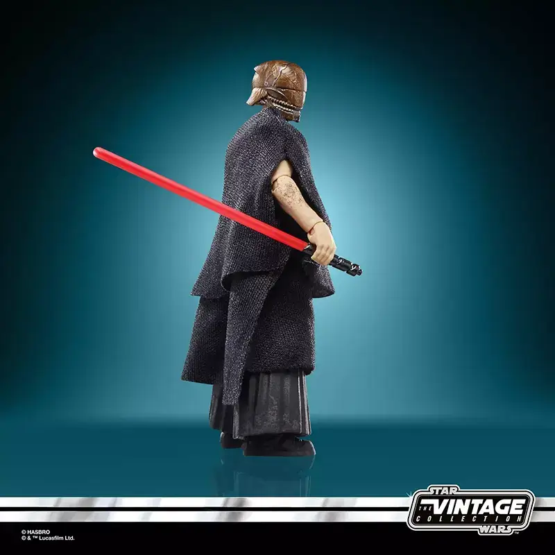 Hasbro Star Wars The Vintage Collection The Stranger (Qimir) wearing helmet.