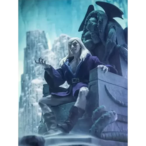 Frazetta Girls Icon Collectibles Nekron on throne.